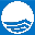 Praia com Bandeira Azul